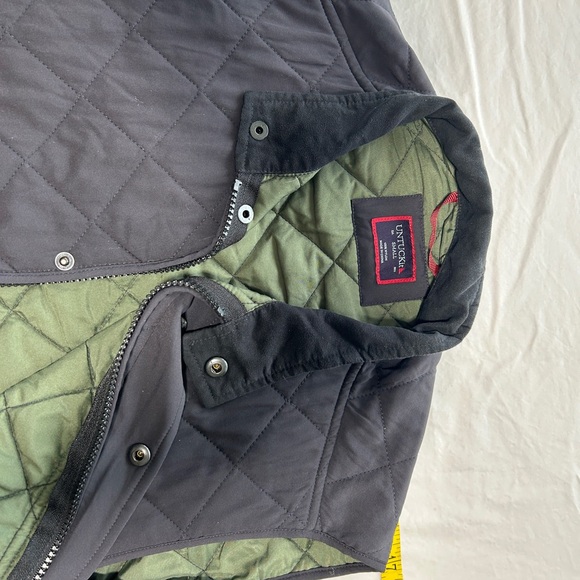 UNTUCKit Woodcrest Vest Quilted Full Zip Snap Button Black Men's Size S, Reg Fit - Picture 10 of 10